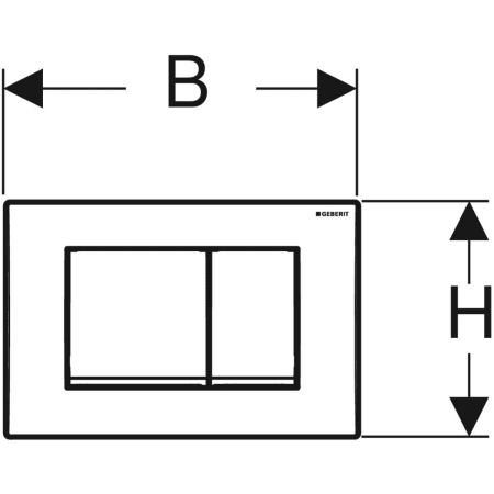 CLAPET? DE AC?IONARE REZERVOR INCASTRAT DELTA30 CROM